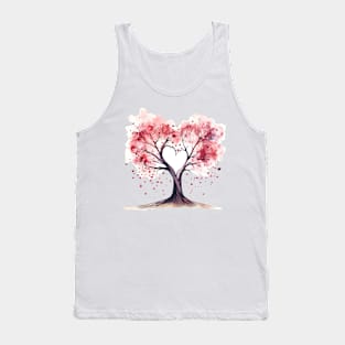 Heart Shaped Tree Tank Top